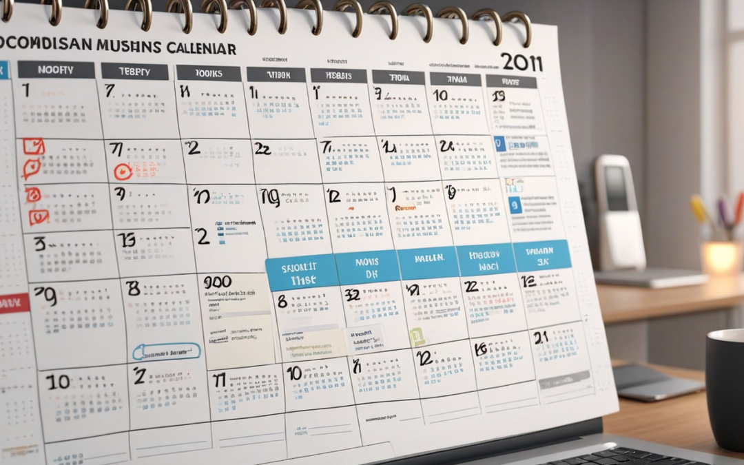 Developing an Effective Affiliate Marketing Content Calendar